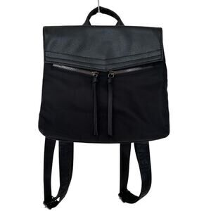 Botkier Women's Black Trigger Mini Small Nylon Backpack, NWT